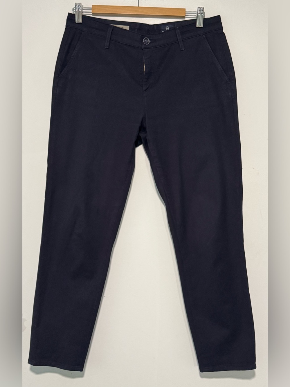 Ag Adriano Goldschmied Women’s Tristan Tailored Pants in Navy Size 28R